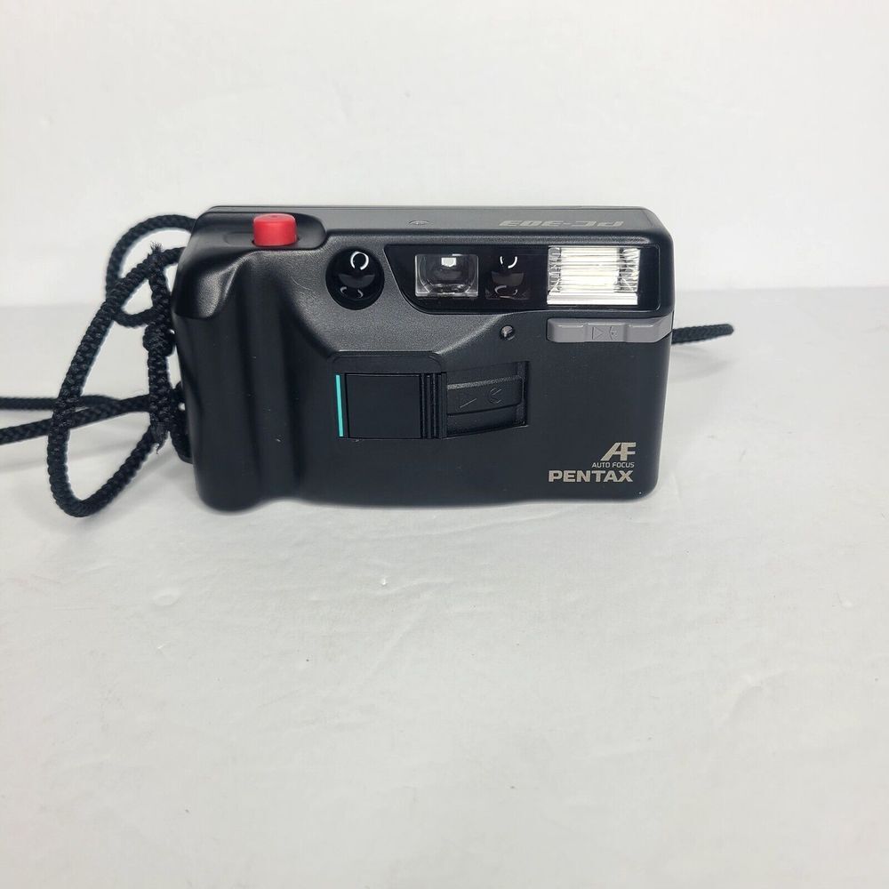Vintage Pentax Film Camera PC-303 AF Auto Focus 35mm‎ Film Point & Shoot